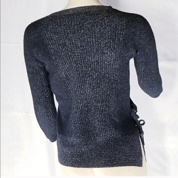 all saints tie side wool sweater | xs - Picture 2 of 7